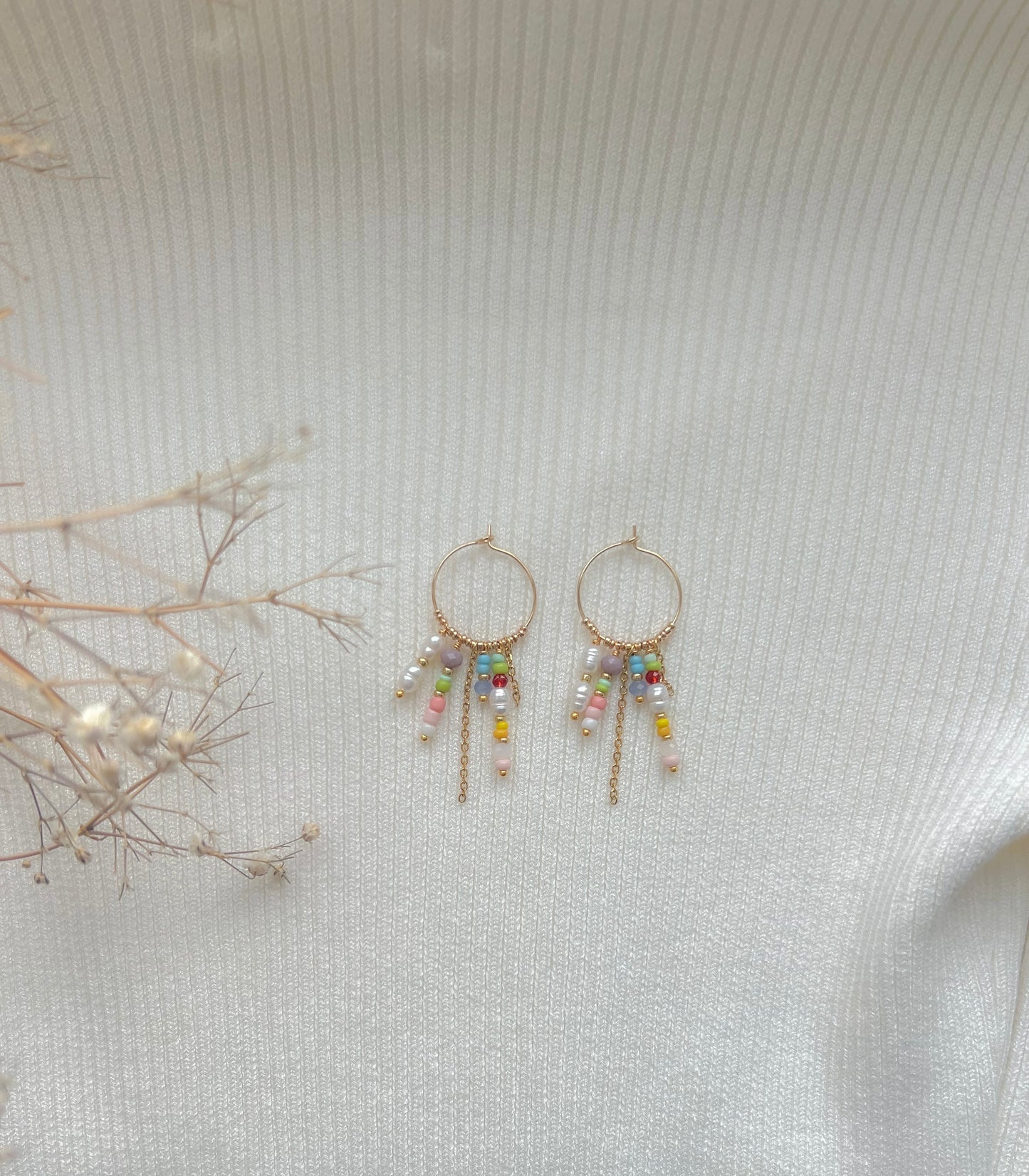 Solstråle øreringe