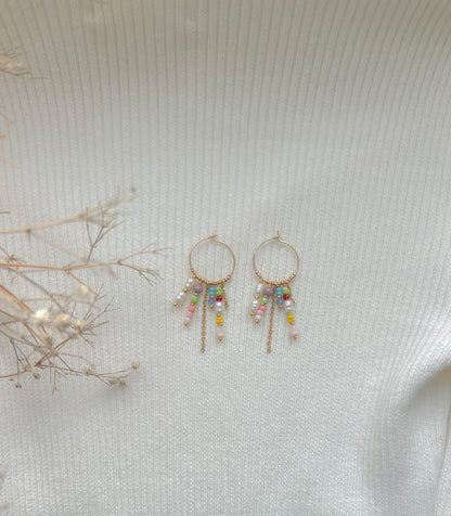 Solstråle øreringe