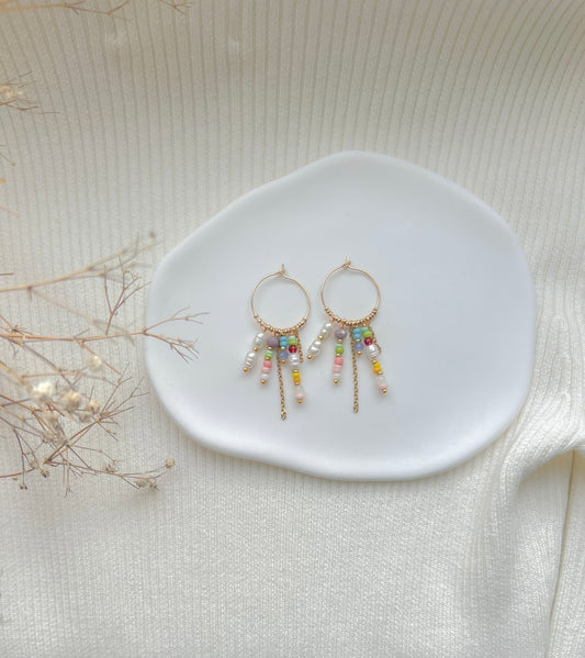 Solstråle øreringe